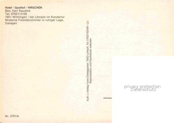 Wittlingen Baden Hotel Gasthaus Hirschen – Bild 2