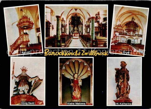 Zwillbrock Barockkirche innen