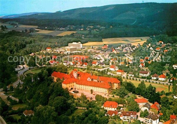 Bad Iburg Fliegeraufnahme Kneipp-Heilbad