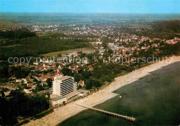 Timmendorfer Strand Fliegeraufnahme Kurhaushotel Seeschlößc