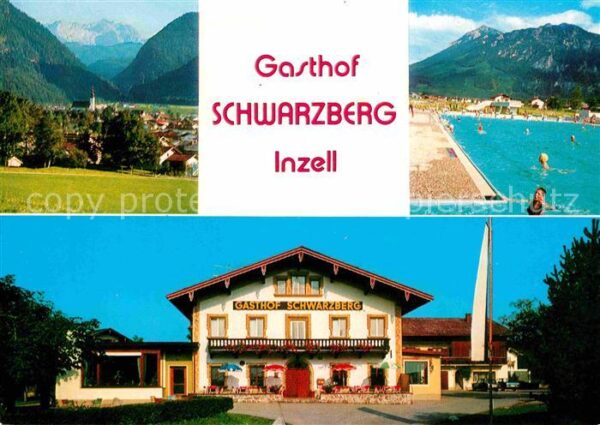 Inzell Gasthaus Pension Schwarzberg