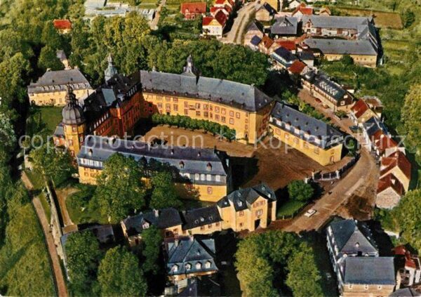 Berleburg Bad Fliegeraufnahme Fürstliches Schloß