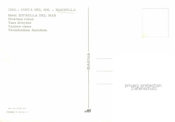 Marbella Andalucia Costa del Sol Hotel Estrella del Mar – Bild 2