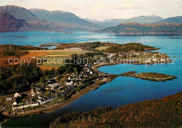Plockton Fliegeraufnahme and Loch Carron Ross-sh
