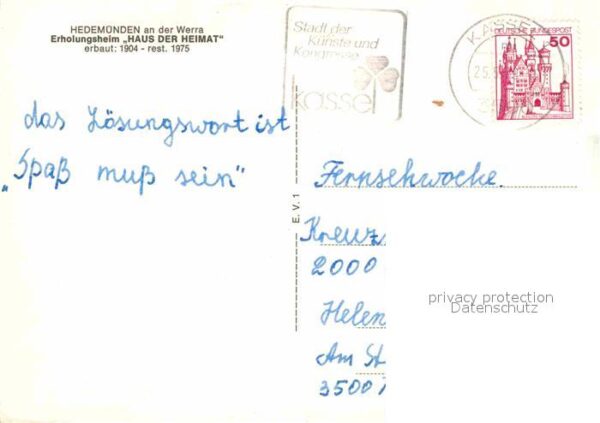 Hedemuenden Erholungsheim Haus der Heimat – Bild 2