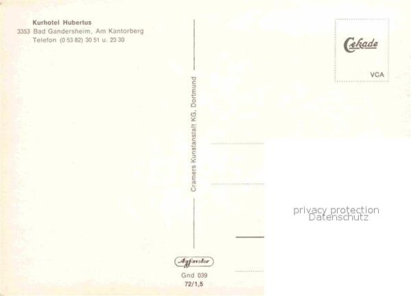 Bad Gandersheim Kurthotel Hubertus am Kantorberg – Bild 2