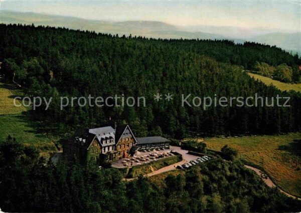 Dahle Altena Fliegeraufnahme Kohlberghaus Hotel Rest