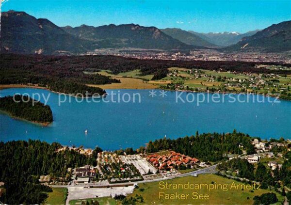Faak am See Finkenstein Strandcamping Arneitz