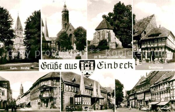 Einbeck Niedersachsen Kirche St Bartholomae Kapelle Brodhaus