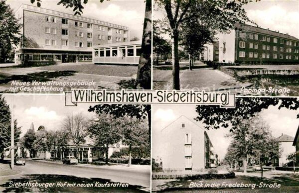 Siebethsburg Wilhelmshaven Verwaltungsgebäude Papingastrasse Siebe