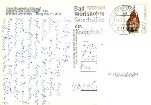 Bad Woerishofen Kneipp Kurpension – Bild 2