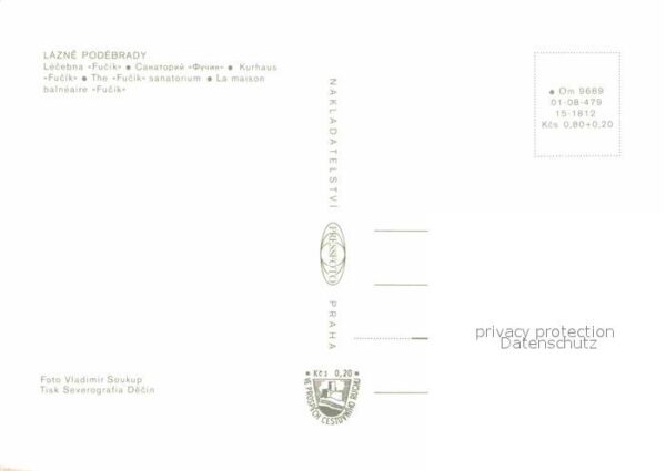 Lazne Podebrady Lecebna Fucik Sanatorium – Bild 2