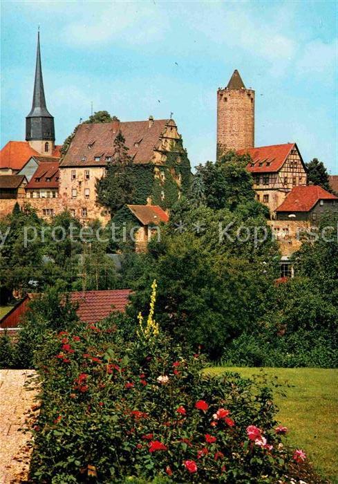 Schlitz Blick zur Burg