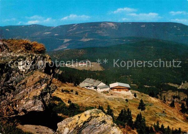 Grosser Arber Arberschutzhaus mit Brennessattel Bayer
