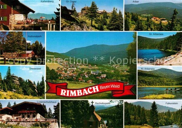Rimbach Bayrischer Wald Kaltersberg Grosser Osser Arber See Fal
