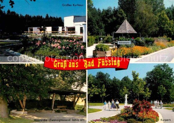 Bad Fuessing Grosses Kurhaus Mooreiche Kurpark Heilk