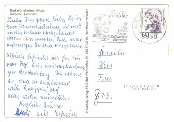 Bad Woerishofen Kurpark Rosarium – Bild 2