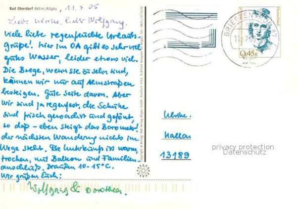 Bad Oberdorf Viehweide Kühe Kirche – Bild 2