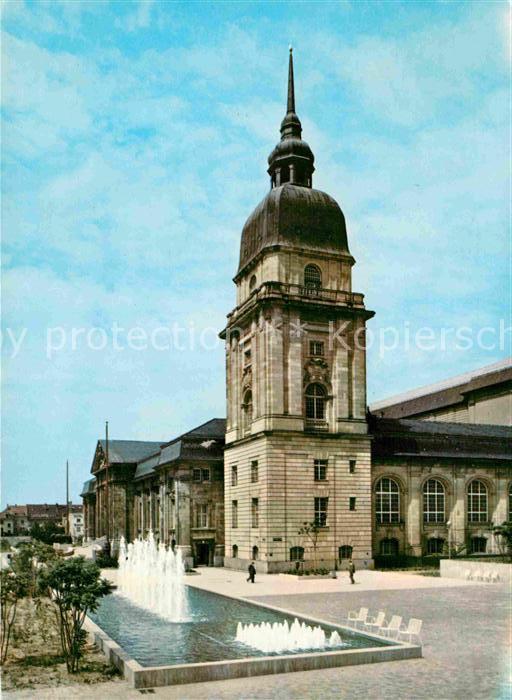 Darmstadt Hessisches Landesmuseum Wasserspiele To