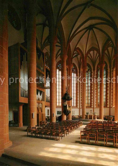 Heidelberg Neckar Heiliggeistkirche Chor Barockkanzel Org