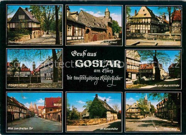 Goslar 1000jährige Kaiserstadt Thomaswall Heil