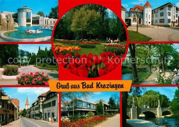 Bad Krozingen Thermalkurort am Schwarzwald Kurpark Bl