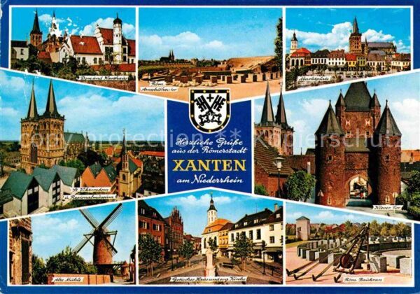 Xanten Dom Karthaus Amphitheater Marktplatz Kl