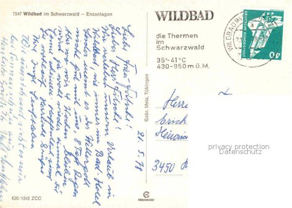 Wildbad Schwarzwald Enzanlagen – Bild 2