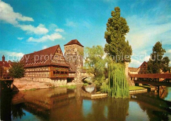 Nuernberg Weinstadel und Henkersteg