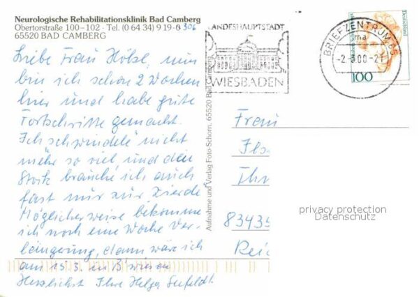 Bad Camberg Neurologische Rehabilitationsklinik Mar – Bild 2