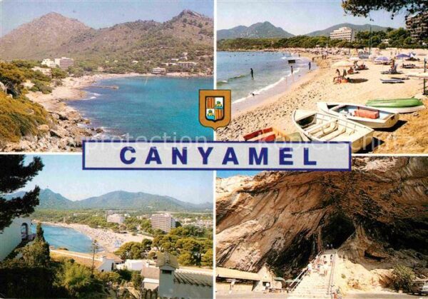 Canyamel Panorama Strand Höhle Berge