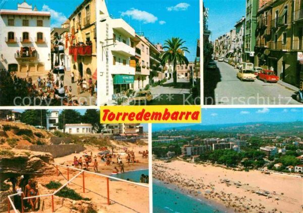Torredembarra Diversos aspectos de la villa Playa Tei