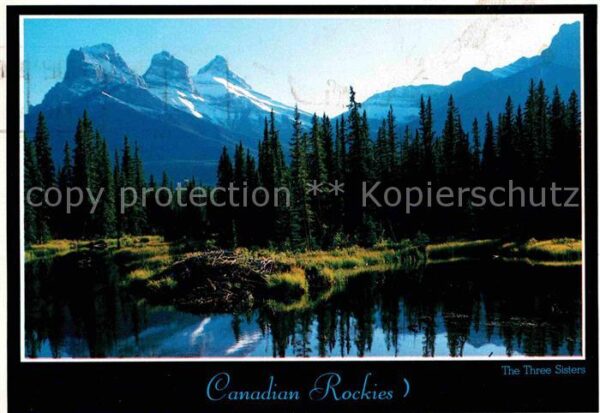 Canmore Canadian Rockies Rocky Mountains Natur