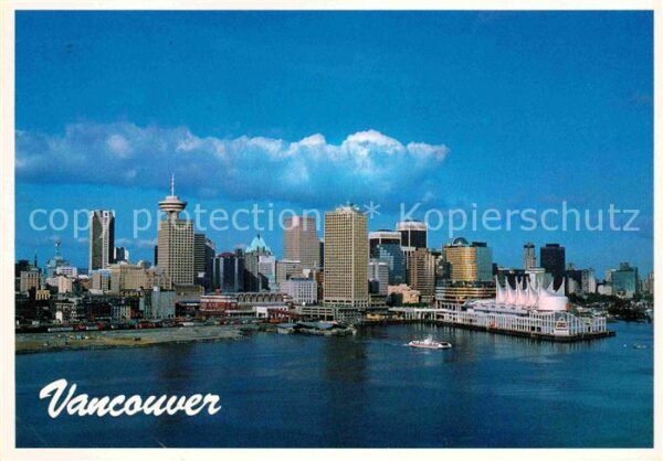 Vancouver British Columbia Downtown Coal Harbour