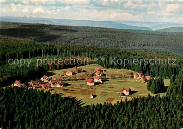Zwieselberg Freudenstadt Höhenluftkurort Schwarzwald Fliegeraufn