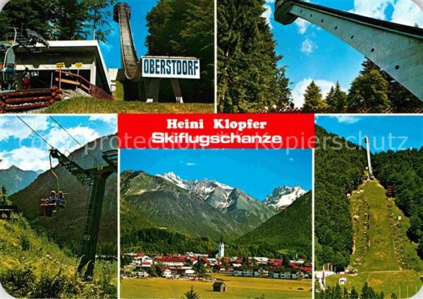 Birgsau Heini Klopfer Skiflugschanze Gesamtansi