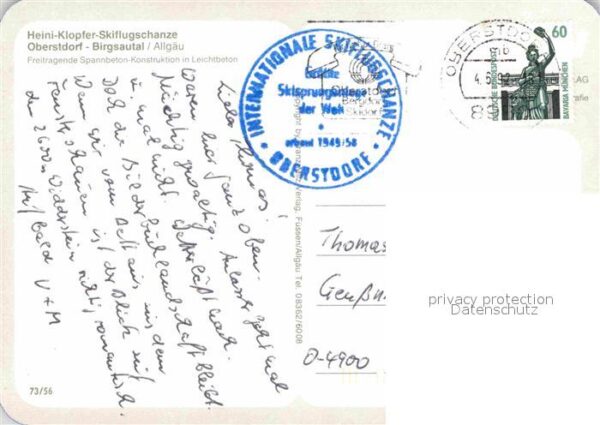 Birgsau Heini Klopfer Skiflugschanze Gesamtansi – Bild 2