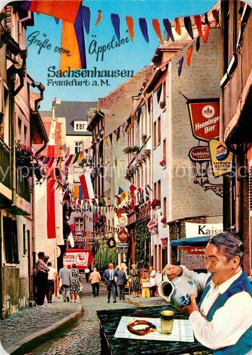 Sachsenhausen Frankfurt Äppelwoi Gaststätten Fest