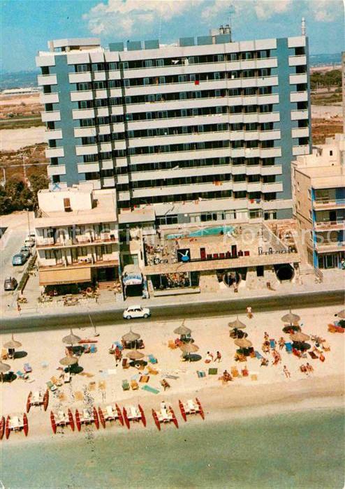 Palma de Mallorca Hotel Brasilia Playa vista aerea
