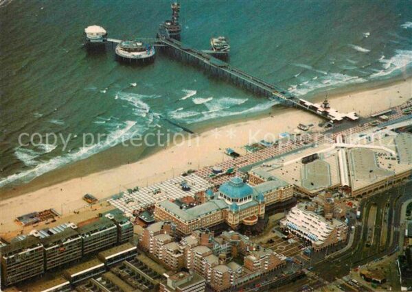 Scheveningen Seebrücke Fliegeraufnahme