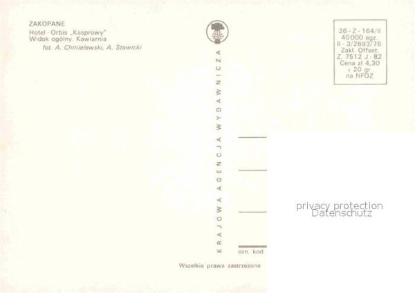 Zakopane Hotel Orbis Kasprowy Restaurant – Bild 2