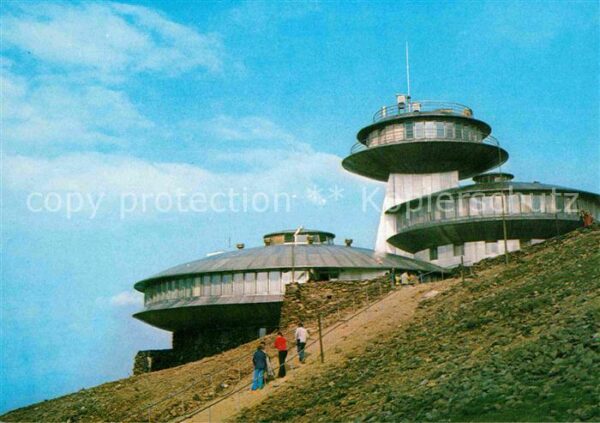 Karkonosze Schroniske i obserwatorium meteorologic