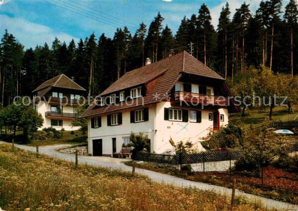 Enzkloesterle Haus Waldeck Gästehaus Pension