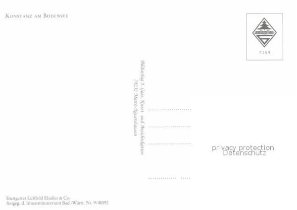 Konstanz Bodensee Altstadt Fliegeraufnahme – Bild 2