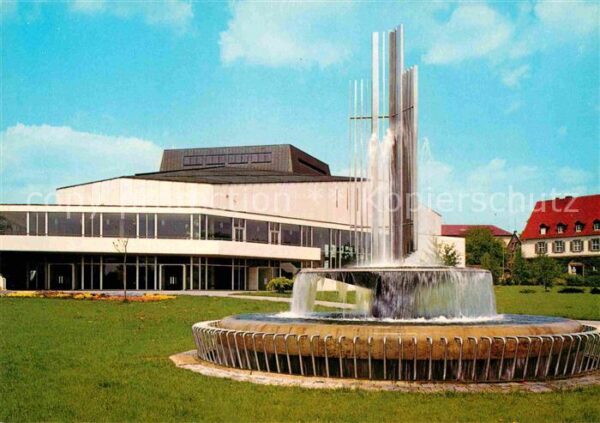 Schweinfurt Theater Brunnen