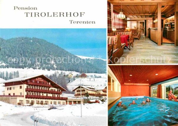 Terenten Vintl Suedtirol Pension Tirolerhof Hallenbad Winterpano