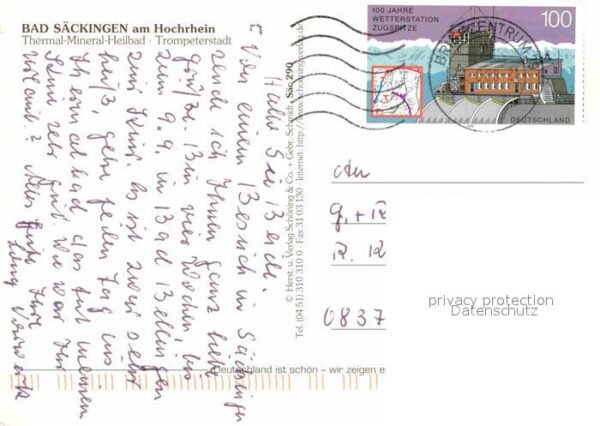 Bad Saeckingen Thermal Mineral Heilbad Trompeterstadt – Bild 2