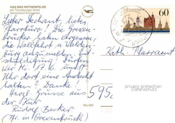 Bad Rothenfelde Salinenhof Kurgarten – Bild 2