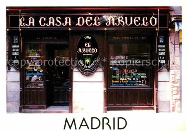 Madrid Spain Casa del Abuelo