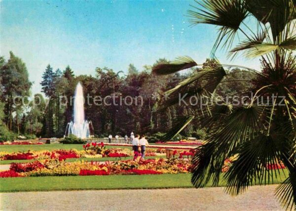 Bad Lippspringe Fontäne im Kaiser Karls Park